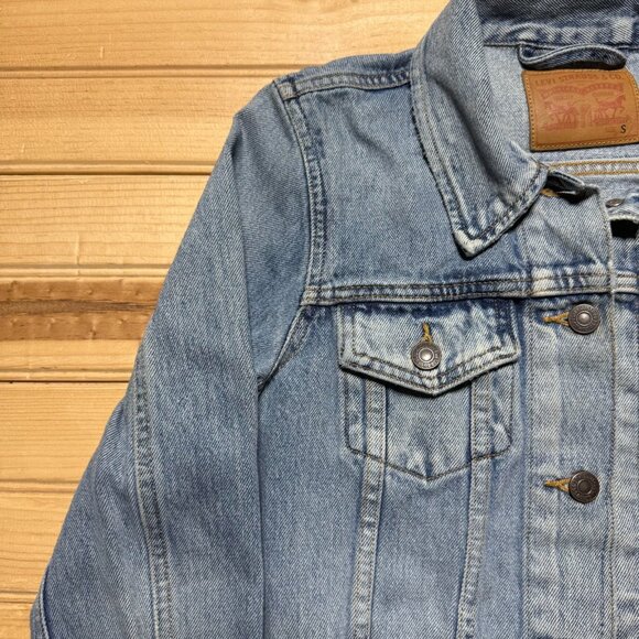 Levis Type III Mid Wash Embroidered American Way Sample Denim Jacket - Small - Picture 4 of 16